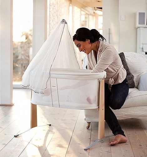 Кроватка-колыбель BabyBjorn Harmony BBH24 фото