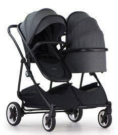 Коляска 2 в 1 для двойни Crescent Twin 360 CT24 фото