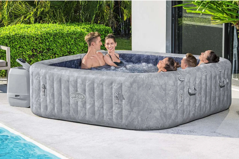 Надувний джакузі СПА Bestway Lay-Z-Spa San Francisco 230 х 71 см 6 місць 6001Q фото