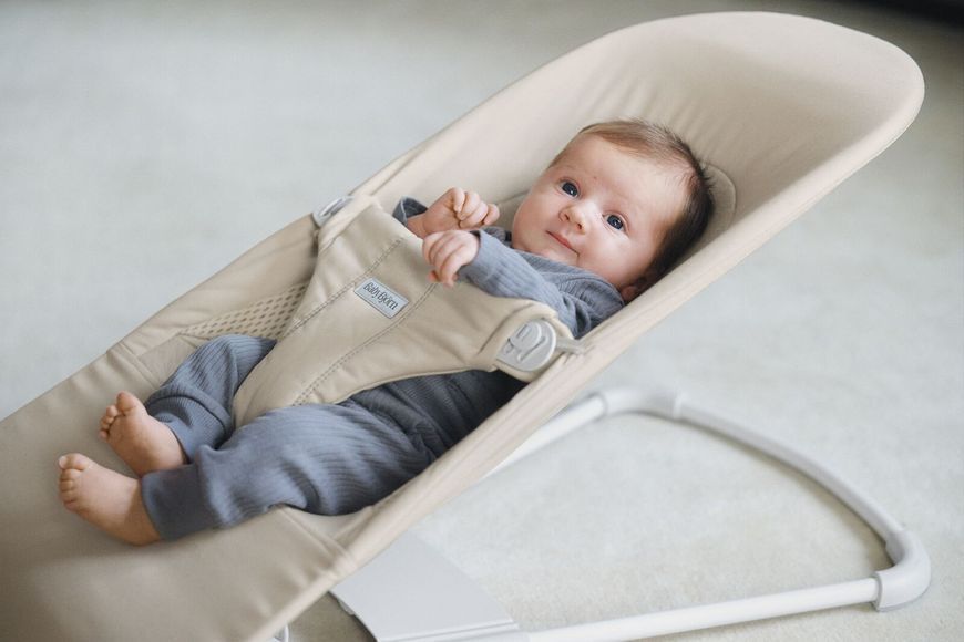 Шезлонг BabyBjorn Balance Soft Woven Jersey BBBSW24  фото