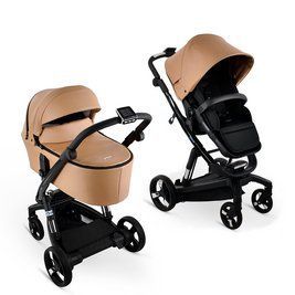 Коляска 2 в 1 iBebe istop Drive Dark Beige IBIS25 фото