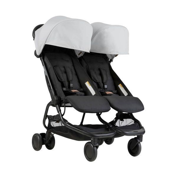 Коляска 2 в 1 для двойни Mountain Buggy Nano Duo MBND224 фото