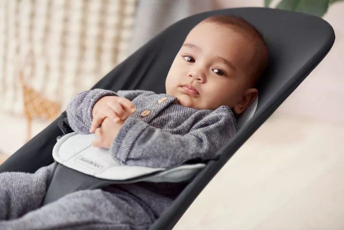 Шезлонг BabyBjorn Balance Soft Woven BBSWB24 фото