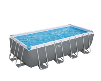 Каркасный бассейн Bestway Power Steel Frame 488 244 122 см 56670 фото