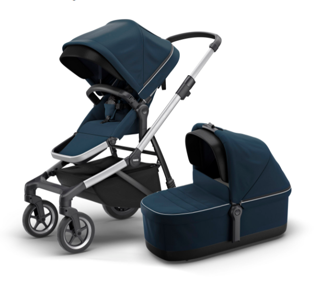 Коляска 2 в 1 для двійні Thule Sleek 25TS2 фото