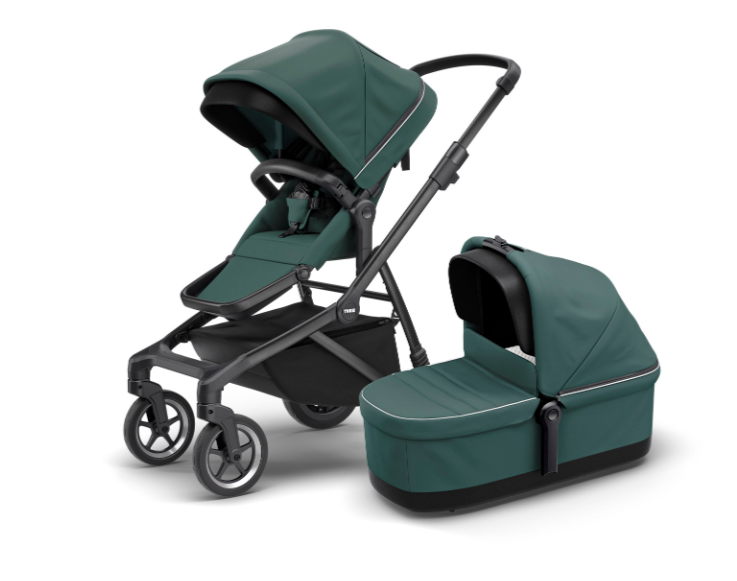 Коляска 2 в 1 для двійні Thule Sleek 25TS2 фото