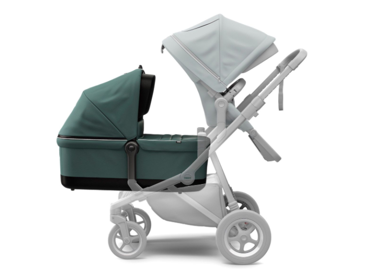 Коляска 2 в 1 для двійні Thule Sleek 25TS2 фото