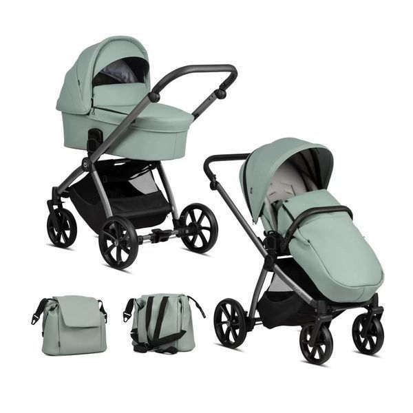 Коляска 2 в 1 Tutis Mio Leather TMIOL24 фото