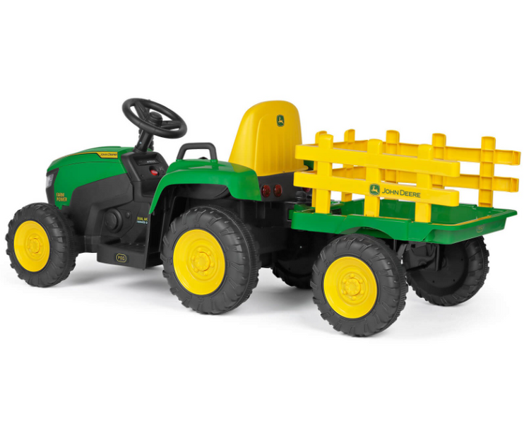 Трактор з причепом Peg Perego John Deere Farm Power 12V IGOR0120 фото