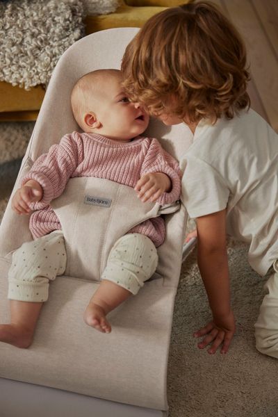 Шезлонг BabyBjorn Bliss Woven melange 25BBJBWM фото